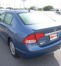 honda civic 2009 blue sedan civic hybrid hybrid 4 cylinders front wheel drive automatic 46219