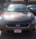 nissan maxima 2012 dk  brown sedan 3 5 sv gasoline 6 cylinders front wheel drive shiftable automatic 77477