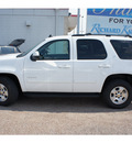 chevrolet tahoe 2012 white suv lt flex fuel 8 cylinders 2 wheel drive 6 speed automatic 76710