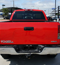 toyota tundra 2007 red sr5 gasoline 8 cylinders rear wheel drive automatic 76087