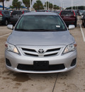 toyota corolla 2011 silver sedan le gasoline 4 cylinders front wheel drive automatic 77065