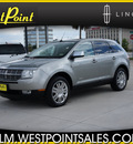 lincoln mkx 2008 tan suv gasoline 6 cylinders front wheel drive automatic 77043