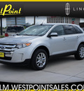 ford edge 2012 silver limited gasoline 6 cylinders front wheel drive automatic 77043