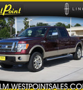 ford f 150 2010 dk  red king ranch flex fuel 8 cylinders 4 wheel drive automatic 77043