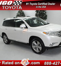 toyota highlander 2011 blue suv limited gasoline 6 cylinders front wheel drive automatic 91731