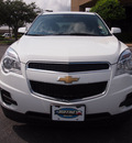 chevrolet equinox 2012 white suv lt flex fuel 4 cylinders front wheel drive automatic 75075