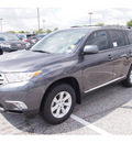 toyota highlander 2012 gray suv gasoline 6 cylinders front wheel drive automatic 77074