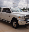 ram 3500 2012 white lone star diesel 6 cylinders 4 wheel drive automatic 77656