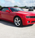 chevrolet camaro 2011 red lt gasoline 6 cylinders rear wheel drive automatic 78009