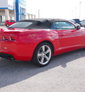 chevrolet camaro 2011 red lt gasoline 6 cylinders rear wheel drive automatic 78009