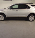 chevrolet equinox 2010 silver suv ltz gasoline 6 cylinders front wheel drive automatic 75219