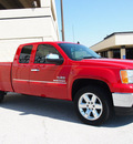 gmc sierra 1500 2012 red pickup truck sle flex fuel 8 cylinders 2 wheel drive automatic 76011