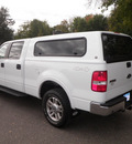 ford f 150 2007 white lariat flex fuel 8 cylinders 4 wheel drive automatic with overdrive 55321