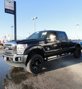ford f 350 2012 black fx4 lariat 8 cylinders shiftable automatic 60915