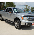 ford f 150 2010 silver xlt gasoline 8 cylinders 4 wheel drive automatic with overdrive 77706