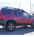 nissan xterra 2002 red suv se gasoline 6 cylinders rear wheel drive automatic 78654