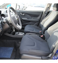 honda fit 2013 blue hatchback sport gasoline 4 cylinders front wheel drive shiftable automatic 77025