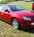 chevrolet cruze 2013 red sedan 1lt manual gasoline 4 cylinders front wheel drive automatic 78064