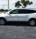 chevrolet traverse 2011 white lt gasoline 6 cylinders front wheel drive automatic 78016