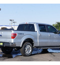 ford f 150 2012 silver lariat flex fuel 8 cylinders 4 wheel drive automatic 79407