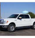 ford f 150 2012 white lariat flex fuel 8 cylinders 4 wheel drive automatic 79407