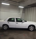 ford crown victoria 2011 white sedan lx flex fuel 8 cylinders rear wheel drive automatic with overdrive 76108