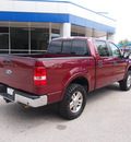 ford f 150 2006 red lariat flex fuel 8 cylinders 4 wheel drive automatic 76049