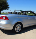 volkswagen eos 2009 silver komfort gasoline 4 cylinders front wheel drive automatic 76018