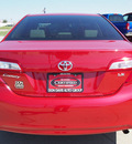 toyota camry 2012 red sedan le gasoline 4 cylinders front wheel drive automatic 76018