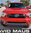 toyota tacoma 2012 red gasoline 6 cylinders 4 wheel drive automatic 32771