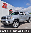 toyota tacoma 2013 silver prerunner gasoline 6 cylinders 2 wheel drive automatic 32771