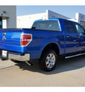 ford f 150 2011 blue xlt gasoline 6 cylinders 2 wheel drive automatic 77471