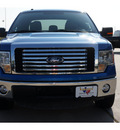 ford f 150 2011 blue xlt gasoline 6 cylinders 2 wheel drive automatic 77471