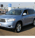 toyota highlander 2008 lt  blue suv limited gasoline 6 cylinders all whee drive automatic 98632