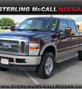 ford f 250 super duty 2009 dk  red king ranch diesel 8 cylinders 4 wheel drive automatic with overdrive 77477