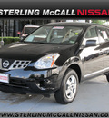 nissan rogue 2011 black s gasoline 4 cylinders front wheel drive automatic with overdrive 77477