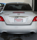 nissan maxima 2009 silver sedan 3 5 sv gasoline 6 cylinders front wheel drive shiftable automatic 77477
