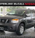 nissan armada 2009 dk  gray suv se ffv flex fuel 8 cylinders 2 wheel drive automatic with overdrive 77477