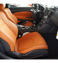 nissan 370z 2013 black coupe nismo gasoline 6 cylinders rear wheel drive standard 77477