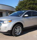 ford edge 2013 silver limited gasoline 6 cylinders front wheel drive automatic 76011