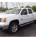 gmc sierra 2500hd 2013 white sle diesel v8 4 wheel drive automatic 77074