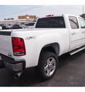 gmc sierra 2500hd 2013 white sle diesel v8 4 wheel drive automatic 77074