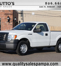ford f 150 2010 white xl gasoline 8 cylinders 2 wheel drive automatic 79065