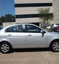 hyundai accent 2011 silver sedan gls gasoline 4 cylinders front wheel drive automatic with overdrive 75080