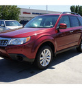 subaru forester 2013 red wagon 2 5x premium gasoline 4 cylinders all whee drive automatic 77099