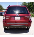 subaru forester 2013 red wagon 2 5x premium gasoline 4 cylinders all whee drive automatic 77099