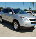 chevrolet traverse 2012 silver lt gasoline 6 cylinders all whee drive automatic with overdrive 77627