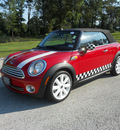 mini cooper 2009 red gasoline 4 cylinders front wheel drive automatic 75657