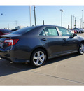 toyota camry 2012 gray sedan se gasoline 4 cylinders front wheel drive automatic 77469