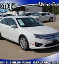 ford fusion 2011 wht sedan se gasoline 4 cylinders front wheel drive automatic 75041